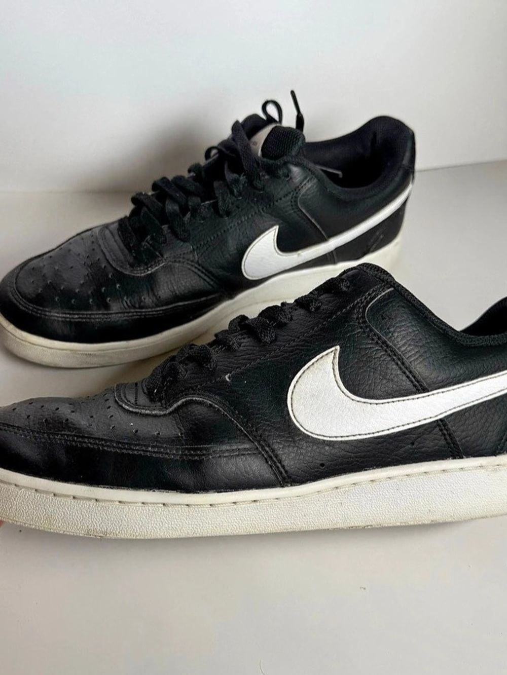 Nike Court Vision Low Black White Sneakers Men’s US 10 UK 9 28 cm CD5463-001
